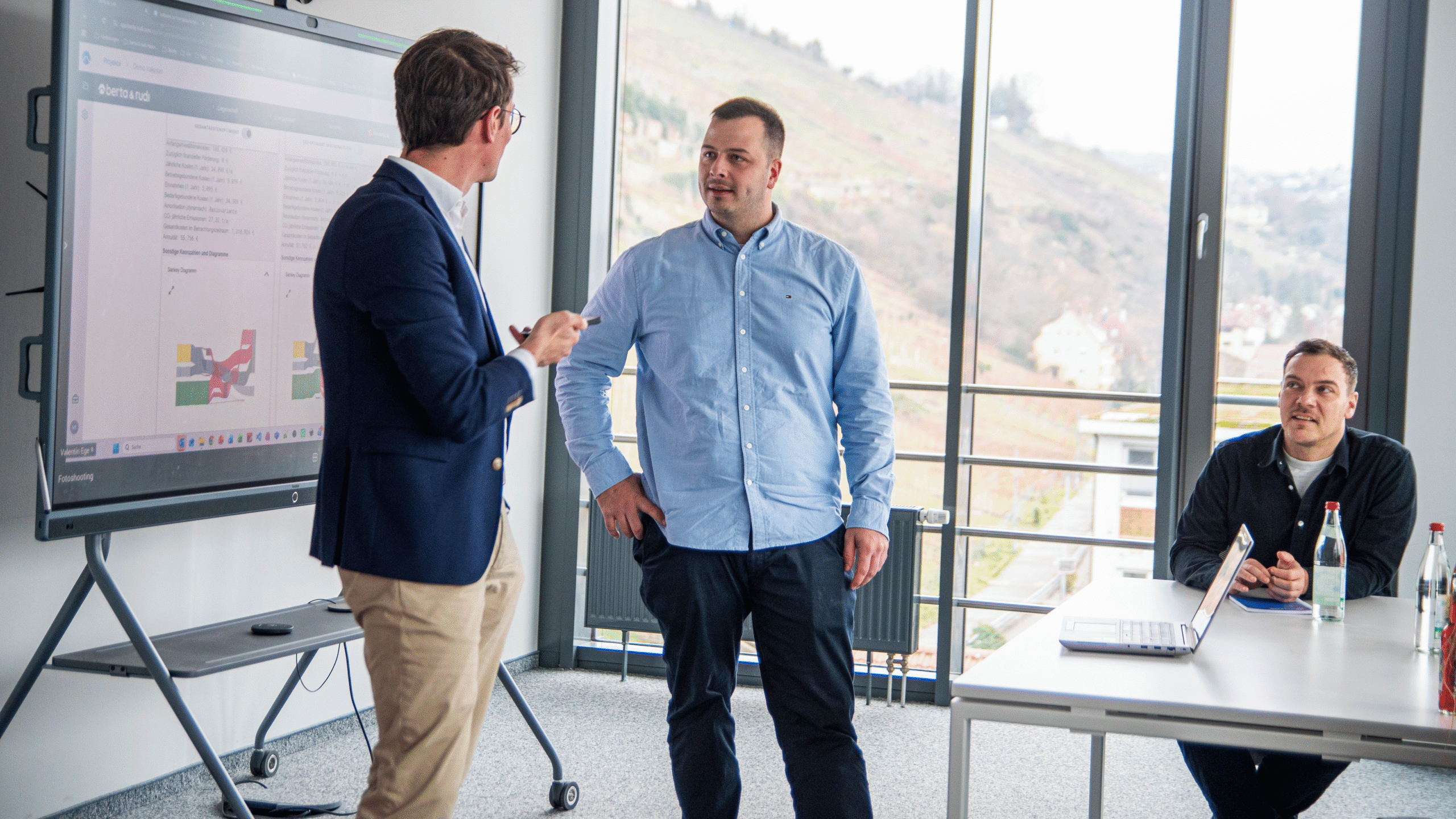 Co-Creation: gemeinsamer Workshop mit Kunden zur Modellierung des Energiesystems