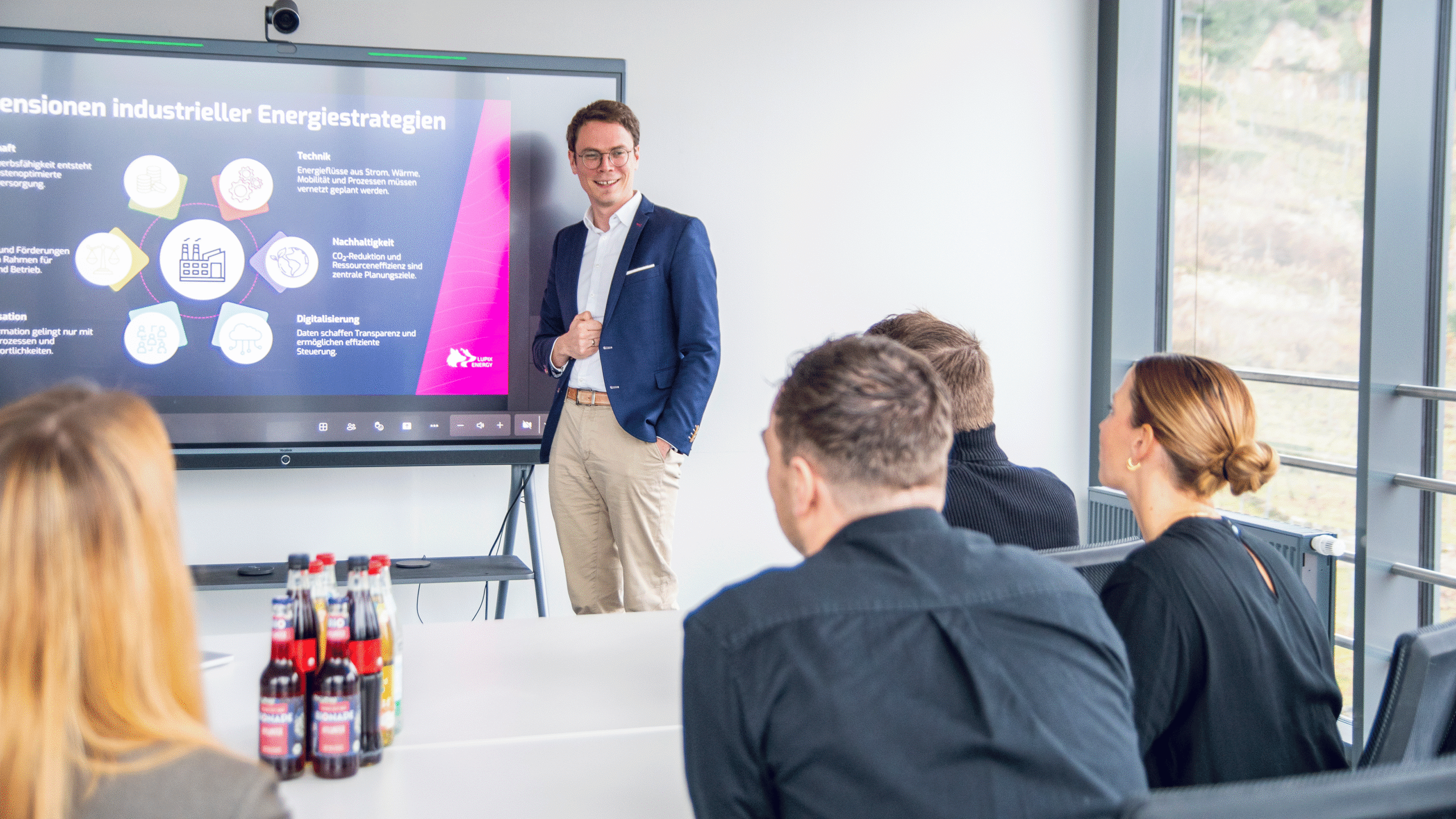 Full-Service: Lupix Energy präsentiert die Ergebnisse einer industriellen Energiestrategie